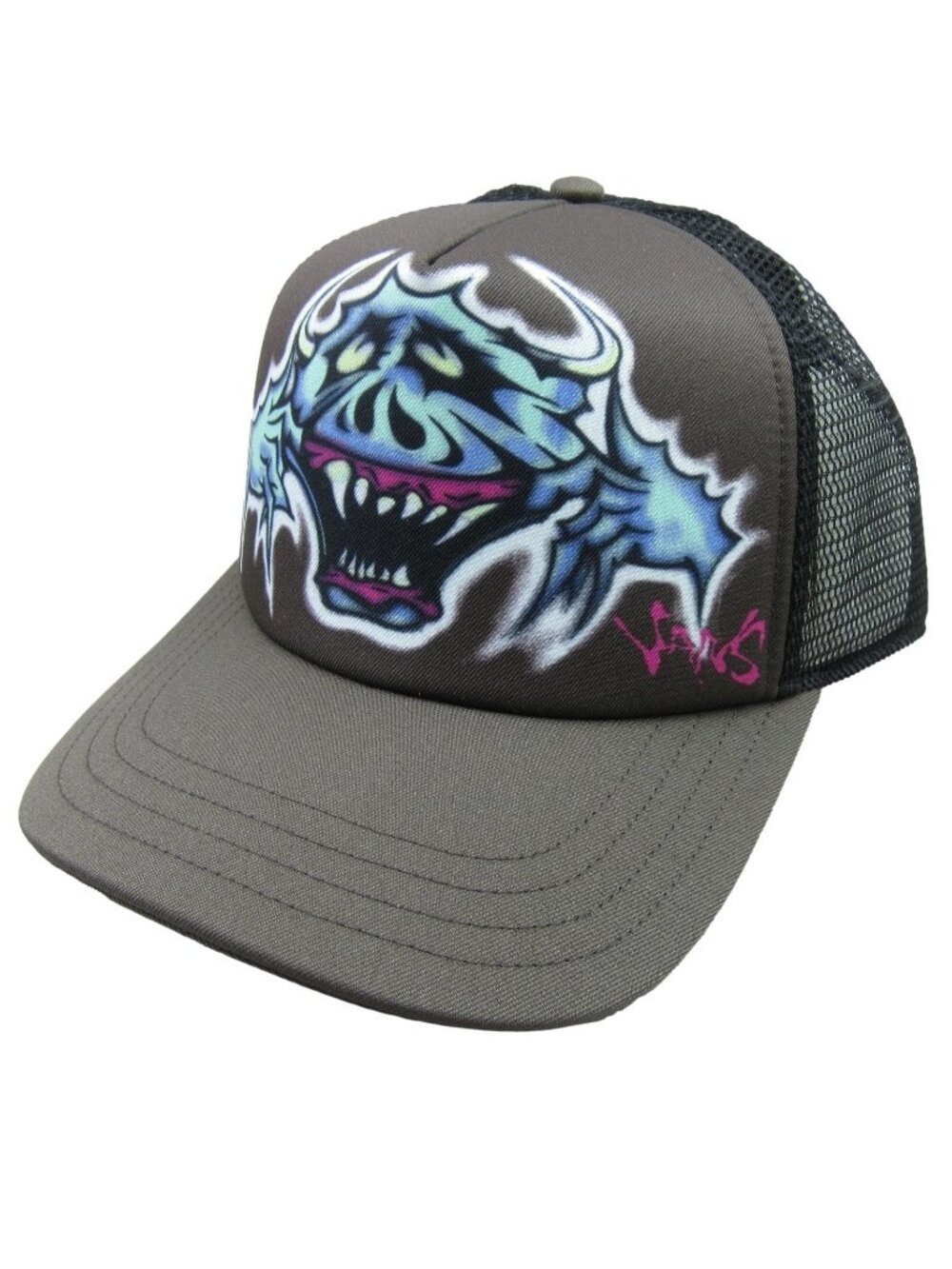Vans Off The Wall Wyman Graphic Trucker Hat Snapback OS NEW